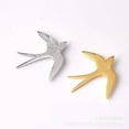 thumbnail image 3 of Minimalist Metal Swallow Pin Versatile Fashion Accessory For Everyday Style, 3 of 10