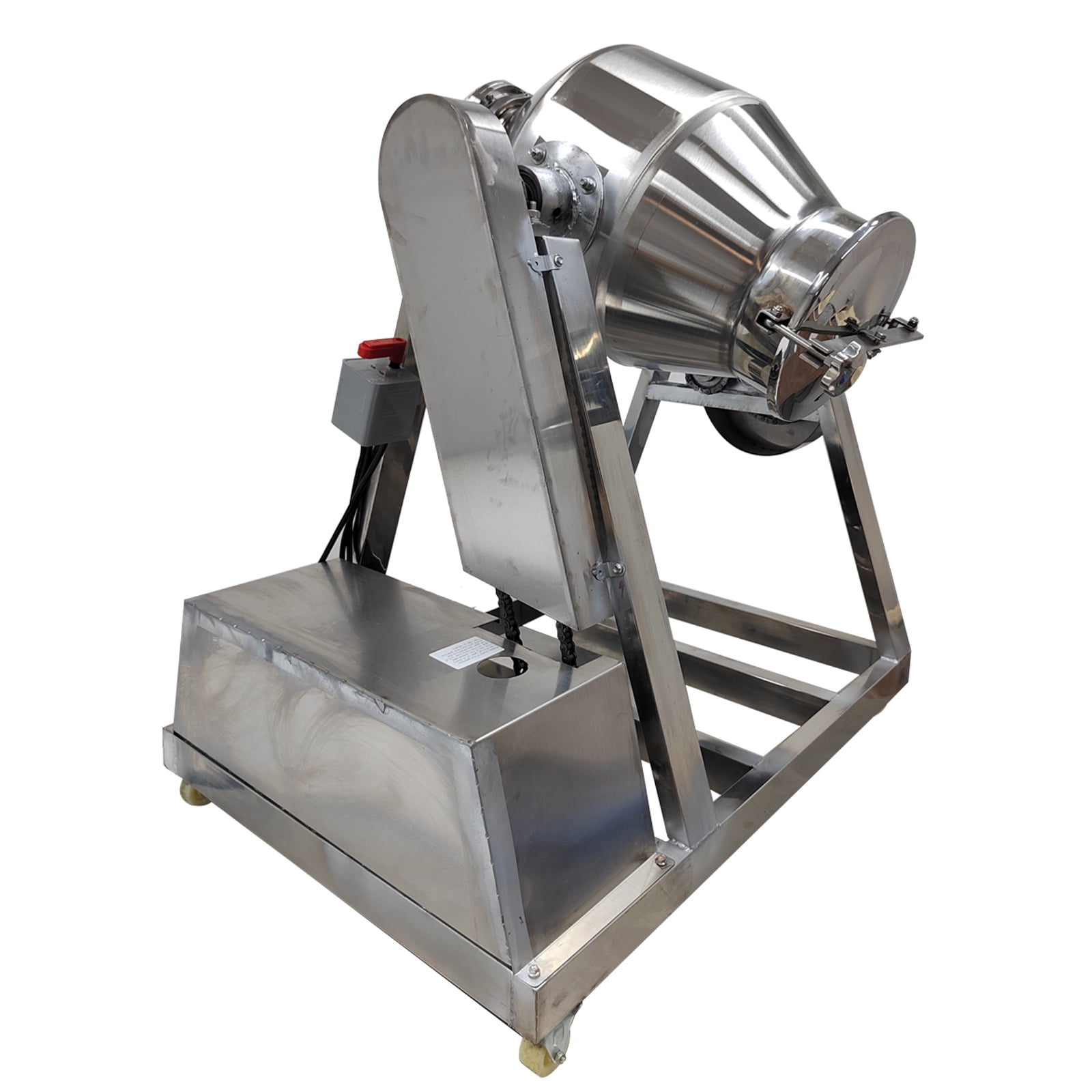 30L 304 Stainless Steel Drum Mixer Drum Blender Mixing Machine