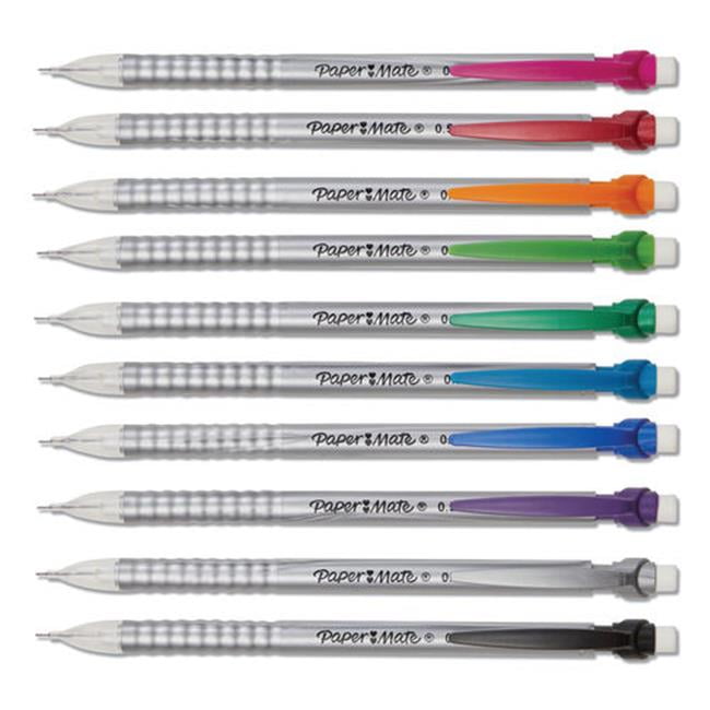Papermate 2096303 0.5 mm Write Bros Mechanical Pencil, Assorted Ink