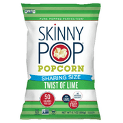 SkinnyPop Popcorn Twist of Lime, 6.7oz Bag Sharing Size Bag