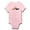 Petal Pink, variant on CafePress - Doxie Smooch Body Suit - Baby Light Bodysuit, Size Newborn - 24 Months