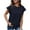 Navy, variant on Summer Tops For Women 2026 Trendy Womens Petite Blouses And Tops Dressy Casual Blouses For Women 3/4 Sleeve Cute T Shirts For Women Graphic Teen