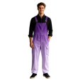 thumbnail image 3 of ZHOGXU Men's Gradient Jumpsuits Adjustable Strap Overalls Multi-pocket Casual Rompers Daily Wear,Purple,XL, 3 of 6
