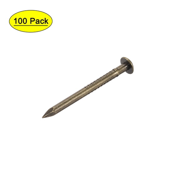Unique Bargains Small Tiny Nails 1.8X25mm for DIY Decorative Pictures Wooden Boxes Household Accessories 100 pcs