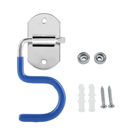 

2024 304 Stainless Steel Mop Broom Holder Organizer Wall Mounted Storage Rack (1 Position No Hook)