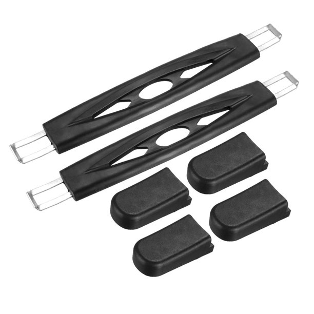 Luggage Handle 191mm Long Strap Grip Replacement for Suitcase Case Black 2Pcs
