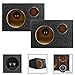 thumbnail image 3 of Pricedrightsales 6.5" Midrange and Tweeter Car Speaker Box Universal Enclosures Sealed 2 Pack, 3 of 4