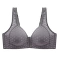 thumbnail image 4 of Sujetador push-up de gran tamaño con hebilla frontal de alta calidad sin aros de acero, tipo chaleco, fino, que levanta el pecho, ropa interior hermosa para la espalda de madres de mediana, 4 of 5