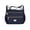 Dark Blue, variant on Weloille Women's Large Capacity Crossbody Bag, Oxford Fabric Multi Layer Casual Shoulder Bag, Waterproof Wear Resistant Commuter Purse, Lightweight Fashion Tote Bag for Work Shopping Travel