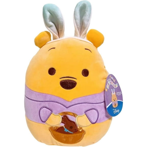 Squishmallows 2024 Easter Disney and Sanrio Squad Plush Toy 8" Easter Winnie The Pooh