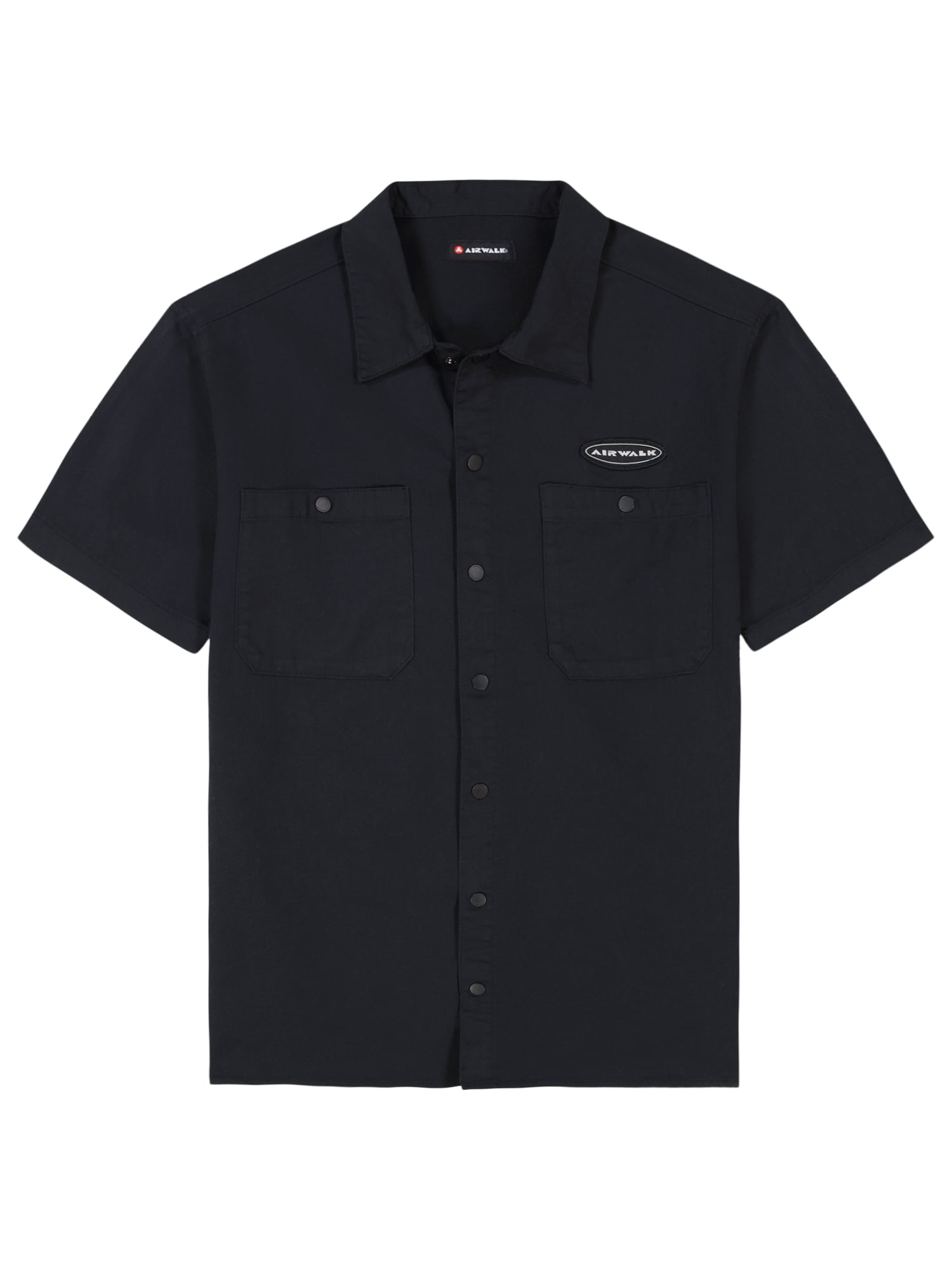 Airwalk Men's & Big Men's Short Sleeve Woven Shirt, Sizes XS-4XL