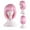 PINK1, variant on JINCBY Clearance, Cosplay Natural Party Wig Short Full Hair Fashion Synthetic Wig Gift for Women
