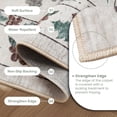 thumbnail image 3 of TOOHUB Hallway Runner 2x6, Washable Area Rug for Kitchen, Ultra-Thin Soft Modern Print, Non-Slip Stain-Resistant Mat, Non-Shedding & Easy Care, Beige, 3 of 8