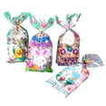 thumbnail image 3 of opvise 50Pcs Packaging Bags Transparent Cartoon Bunny Eggs Chick Large Capacity Multi-purpose Festive Decorative A, 3 of 8