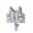 Light Gray, variant on Hienoo Girls and Boys Cartoon Prints Swimwear Life Vest Swimming Buoyancy Life Jacket
