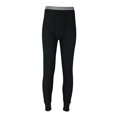 thumbnail image 2 of Indera Men's Expedition Weight Cotton Raschel Knit Thermal Underwear Pant, Black, Medium, 2 of 2