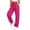 Hot Pink, variant on Womens High Waisted Cargo Pants Loose Fit Straight Leg Y2K Parachute Pants with Pockets for Hiking Streetwear Summer Fall,Beige,L