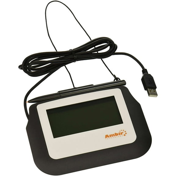 Ambir SP110-NG 4in x 2in Backlit Electronic Signature Pad