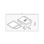 Genuine OE BMW Air Cleaner Assembly - 13-71-7-599-284
