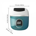 thumbnail image 2 of Electric Foot Callus Remover Professional Rechargeable Pedicure Tool 0.5 lbs with Replacement Grinding Heads for Smooth Feet and Dead Skin Removal, 2 of 6