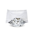 thumbnail image 5 of 50 Pack 4"x6" Mylar Clear/Silver Aluminum Foil Resealable Stand Up Bags Heat Seal Zipper Lock Reusable Storage Pouches for Zip Food Storage Lock Packaging with Tear Notches, 5 of 5