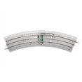 thumbnail image 3 of Lionel 2025020 036 Curved Lighted Fastrack with Multi-Colored Lights (Pack of 4), 3 of 4
