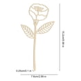 thumbnail image 3 of Dserhfy Wood Wildflower Decor Colorable Floral Cutouts Signs with Stem Boho Wood Flower Bouquet for Home Birthday Holiday Art DIY Nursery Bedroom Decoration, 3 of 4