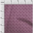 thumbnail image 3 of oneOone Rayon Dark Magenta Fabric Block Sewing Material Print Fabric By The Yard 56 Inch Wide, 3 of 6