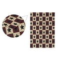 thumbnail image 5 of Yayeee Garden Flag 12"x18" Double Sided Outdoor Yard Lawn Holiday Decorations, Checkered Stars Pattern, 5 of 6