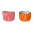 thumbnail image 1 of 2 piezas de cintas adhesivas divertidas para adultos y niños, juguetes sensoriales de alta resistencia. rosa y naranja, 1 of 9