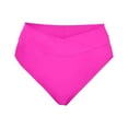 thumbnail image 5 of Women's High Waist Retro Swim Bottoms Full Coverage Bikini Tankini Briefs with Stretch Control, 5 of 5