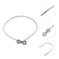 thumbnail image 4 of Unique Bargains 1 Pc Waist Chain Fashion Spring Design Adjustable Waist Cord for Women Silver Tone, 4 of 6