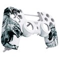 thumbnail image 2 of eXtremeRate Wolf Soul Patterned Custom Faceplate Cover, Replacement Front Housing Shell Case Compatible with ps4 Slim Pro Controller JDM-040/050/055 - Controller NOT Included, 2 of 5