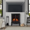 thumbnail image 6 of Real Flame Foster 25" Electric Fireplace in Black, 6 of 6