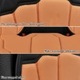 thumbnail image 6 of Patio Furniture Cushionss 25x25 Car Seat Cushions Universal Mesh Breathable Perforated Comfortable Seat Cushions Orange, 6 of 7