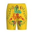 thumbnail image 4 of Gaeub Bless This Home Printed Men's Short Pajama Pants, Lightweight Lounge & Sleep Bottoms Keep You Cool - Medium, 4 of 9