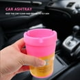 thumbnail image 3 of Portable Mini Ashtray  Cup Car Butt Bucket Smoke Ash Holder Candy Color, 3 of 8