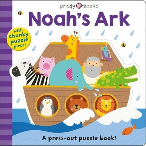 Pre-Owned Noah's Ark (Puzzle & Play): A Press-Out Puzzle Book! (Hardcover) by Roger Priddy
