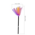 thumbnail image 2 of Halloween Broom Creative Witch Broom Halloween Party Decor Assorted Color Plastic and Mesh Decorative 1Pc, 2 of 4