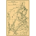 thumbnail image 2 of Burr 11x14 White Modern Wood Framed Museum Art Print Titled - Orange  Rockland New York Landowner - Burr 1779, 2 of 4