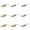 AB-10Pcs, variant on 1.2*0.6" Spoon Fishing Lures – 1 Pcs Micro Metal Spoon for Trout Fishing, Seawater & Freshwater Mini Baits for Bass, Panfish, Baitfish, Crappie, Trout Fishing Tackle