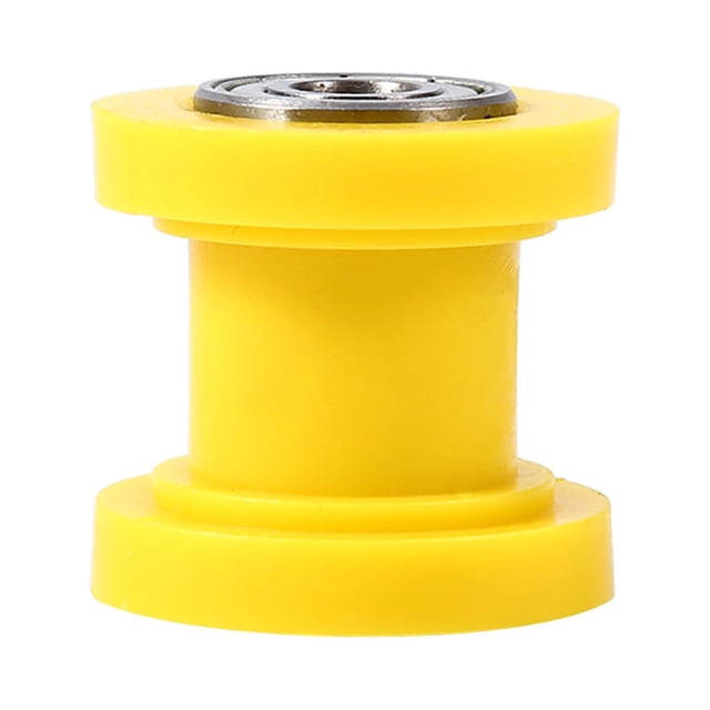 Rueda guía tensora de cadena de 8 mm de diámetro interior para motocross china, color amarillo