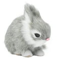 thumbnail image 1 of Tiny Plush  Simulated  Model Miniature Plush Rabbits Soft Comfortable Rabbits Stuffed Doll for Table Decoration, 1 of 7