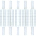 thumbnail image 2 of MMBM Stretch Wrap with Extended Core Handles, 4 Pack, 30 Inch x 1000 Feet, 80 Gauge, Clear, Large Plastic Cling Film for Pallets Moving & Packing Materials, 2 of 7