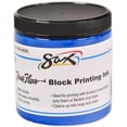thumbnail image 1 of Sax 461918 True Flow Water Soluble Block Printing Ink - 8 Ounce Jar - Blue, 1 of 4