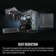 thumbnail image 6 of Thermaltake The Core P6 TG Black Edition transformable ATX Mid Tower Fully Modular Computer Case with Tt LCS Certification CA-1V2-00M1WN-00, 6 of 6