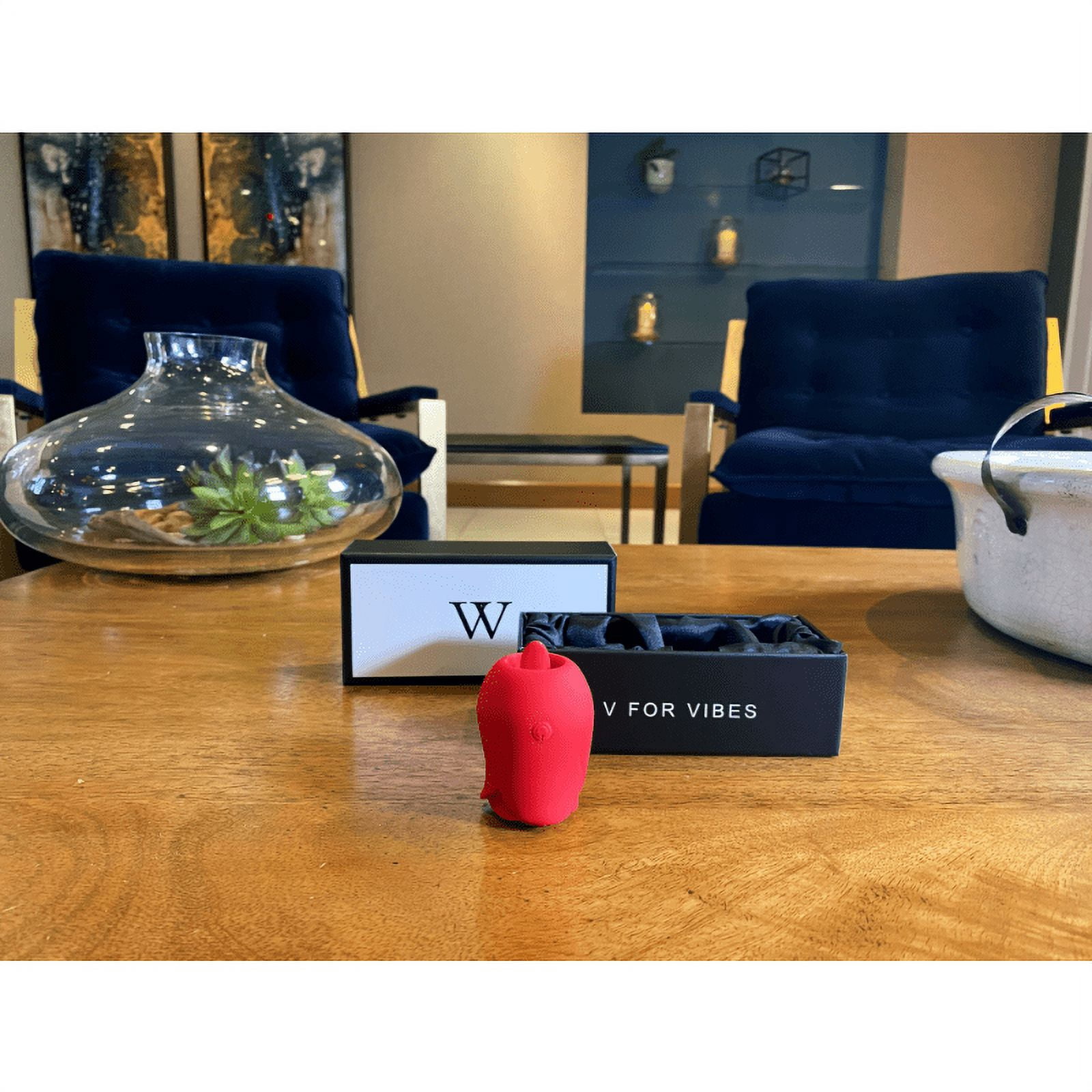 Mania - The Enchanting Rose Tongue Vibrator, The Rose Toy For Women