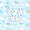 Blue White W, variant on jejeloiu Rainbow Cloud Monogram A Full Size Sheets For Kids,Colorful Heart Stars Initial Bed Sheets For Girls,4pcs