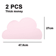 thumbnail image 2 of Napperon pour Enfants - Napperon en Silicone en Forme de Nuage Antidérapant pour Bébés et Tout-Petits, Napperons Réutilisables, 2 of 5