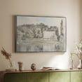 thumbnail image 6 of Vintage Landscape-CCCLXVI By Wexford Home Framed in Silver Wood Gallery Wrapped Canvas 27 in. x 41 in., 6 of 7